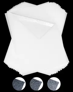 Double Sided Iron On Adhesive Sheets: 20 count Heavy Weight A4 Size Double-Sided Press-on Patch Heat Melt Fabric Glue Sheet Permanent Fusible Adhesive Sheets