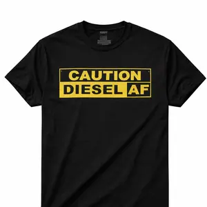 Caution - Train Hard Gym Tee | Powerlifting Bodybuilding Workout Shirt