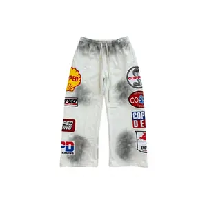 COPPED Motor Sports Sweatpants White