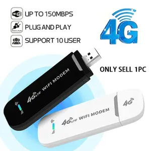 2026 Unlocked 4G LTE WiFi Hotspot 150Mbps High Speed Wireless Internet Router Built In Encryption Compact Size Easy Connection USB Powered For Home Travel Office RV