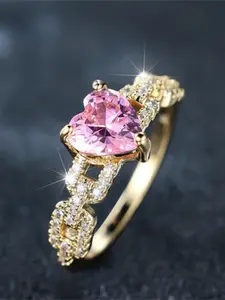 Geometric  Luxury  Band Ring  Synthetic Zirconia Inlay Luxury Exquisite Elegant Retro Mysterious Fashion Stackable Design Engagement Ring Daily Wear Jewelry Accessory for All Seasons for Women & Girls Stackable Rings