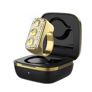 Xring Scrolling Ring Remote Control Ring with Rhinestones, Bluetooth Selfie & Video Recording Remote,Music Control for iPhone,iPad,Android,Smartphone