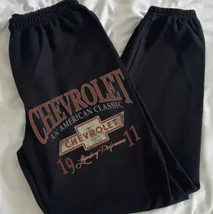 Chevrolett An American Classic Sweatpants - Unisex Cotton Fleece for All Seasons Comfortable Fit & Stylish Design Perfect Gift 4DL2G J