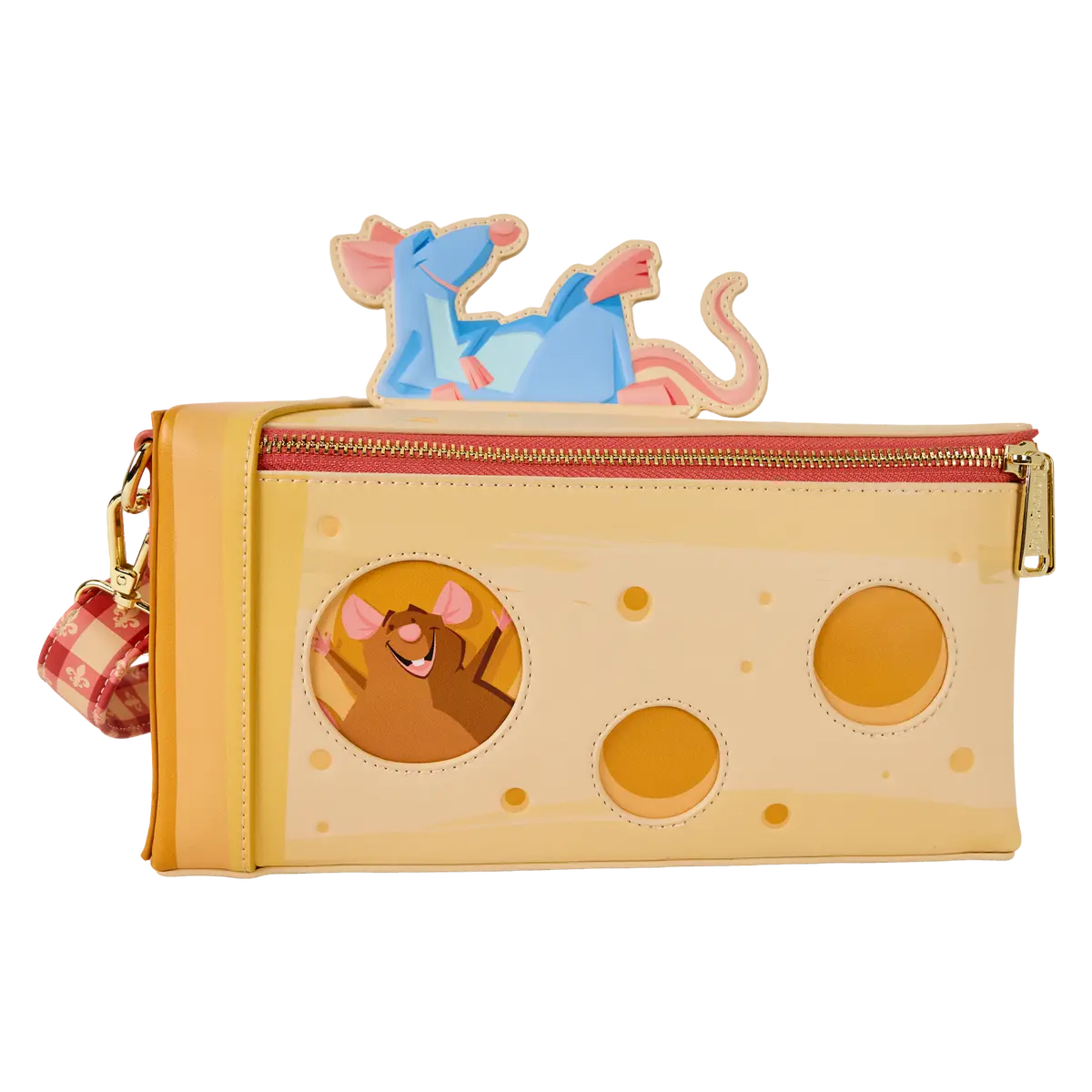 Ratatouille Remy & Emile Cheese Figural Crossbody Bag