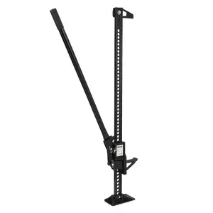 Heavy Duty Farm Jack 3 Ton (6600Lbs) Capacity - 60" High Lift Steel Off-Road Lift - Ratcheting Utility Jack for Tractor, Truck, SUV & Bumper Lift, Black