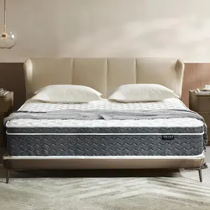 ABLYEA 10" 12" 14" Mattress Twin, Full, Queen, King, Memory Foam,Boxed with 7-Zone Design, Medium Firm Feel Hybrid mattress,Ergonomic Design