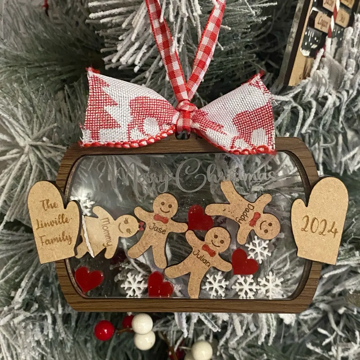Personalized Christmas Ornaments - Festive Home Decorations