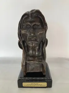 The Savage, Full Size Bronze with Black Base