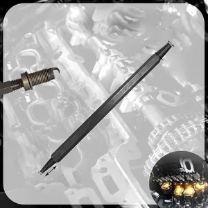 Professional Spark Plug Removal Tool Kit, Left Hand Threaded, 10mm Hex Structure, Car Repair Tools, Mechanic Tools, Transmission Engine Maintenance, Screw Extractor Kit