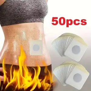 50pcs Abdominal Shaping Tape, Gentle Adhesive Belly Patch, Ideal for Fitness Performance and Abdomen Shaping, Breathable Universal Design
