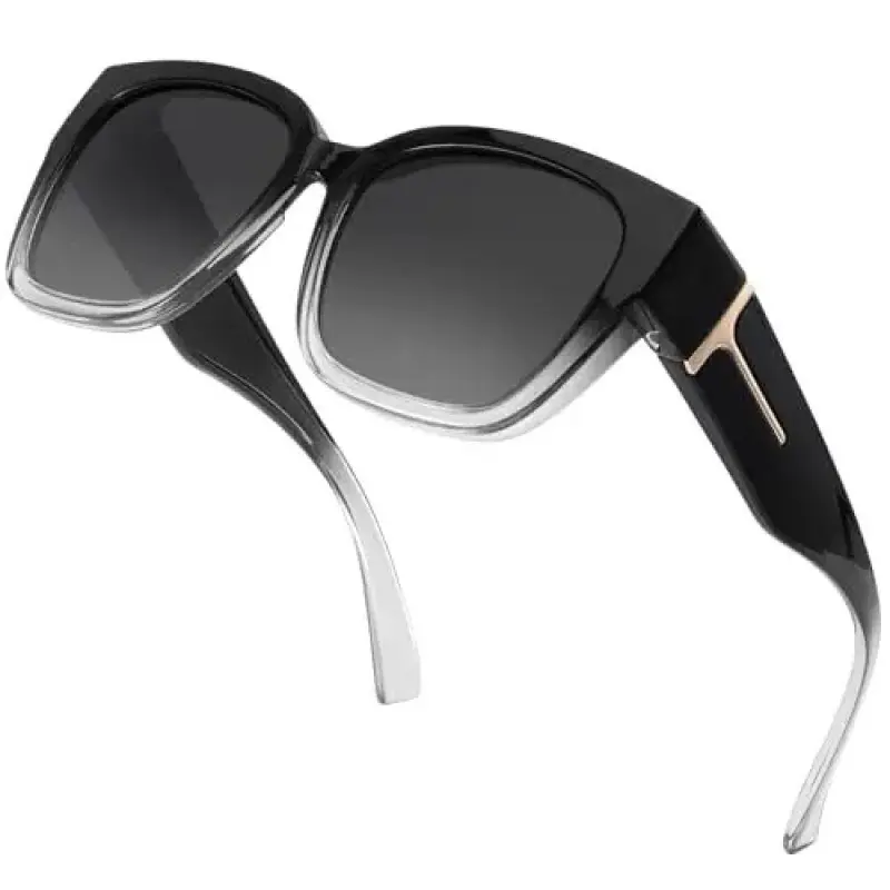 Black to Clear Frame · Grey Lens