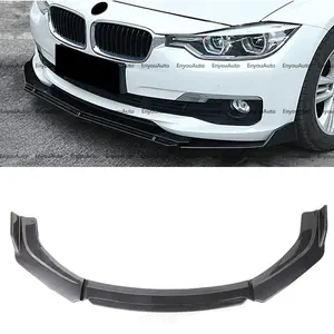 For BMW 320i 328i 330i Series Front Bumper Lip Spoiler Splitter Carbon Fiber