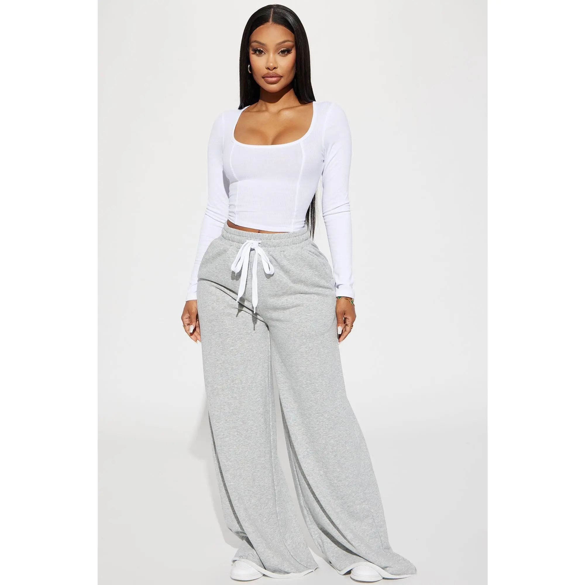 My Turn Again Lounge Pant - Heather Grey