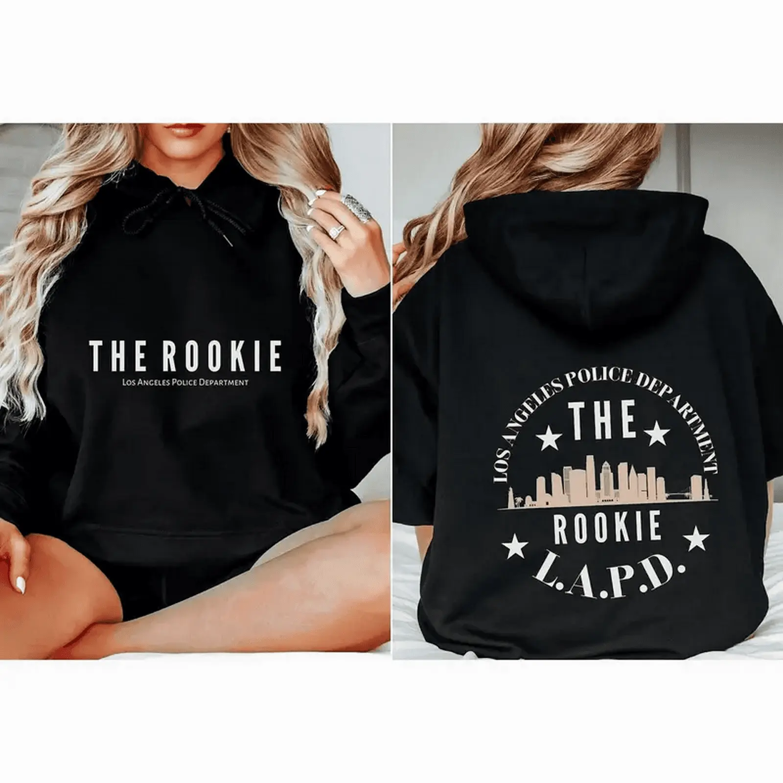 Tim Bradford Hoodie The Rookie Hoodie The Rookie Shirt Lapd Lapd Shirt Tim Bradford Chenford Shi Relaxed Cotton Swe Relaxed Cotton Hoodies