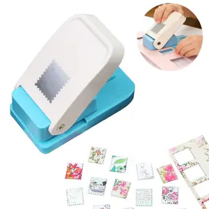 Rectangle Paper Punch, Lever Style Stamp Cutter for Scrapbooking, Ideal for DIY Card Making & Paper Crafts, Essential Craft Tool