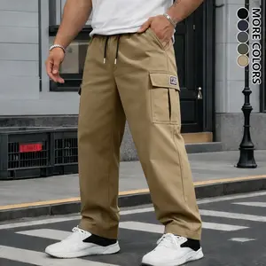 Men’s cargo pants — new for all seasons, multi-pocket design, casual workwear with a distinctive look. Cargo long pants suitable for everyday wear, leisure, sports, and fitness—available in multiple colors.