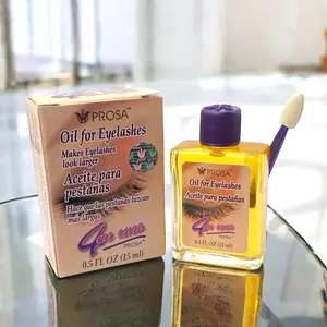 Eyelash oil with mamey, aloe vera, wheat germ, jojoba and Vitamin E Makeup Mascara Daily growth