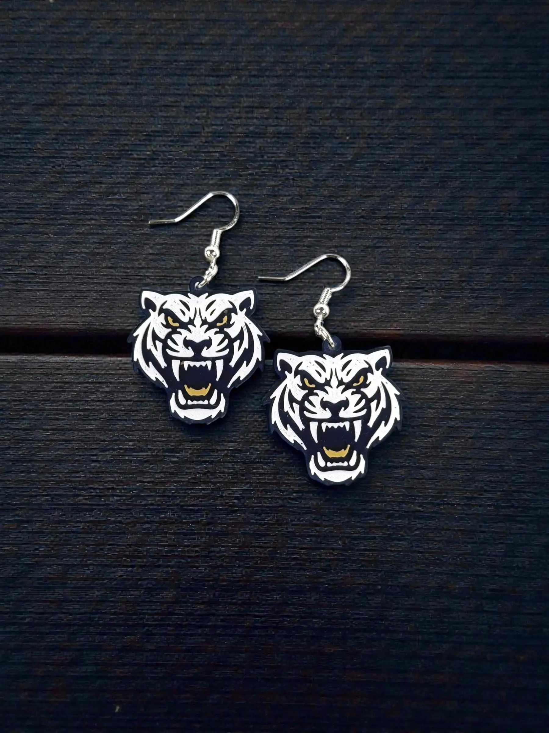 Arlington Tigers - Dangle Earrings