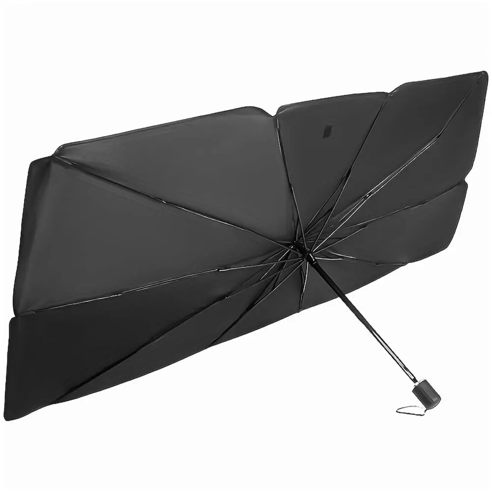 Car sunshade umbrella, folding front windshield sunshade umbrella, sunshade umbrella type, window sunshade umbrella, summer protection accessory, windshield sunshade umbrella
