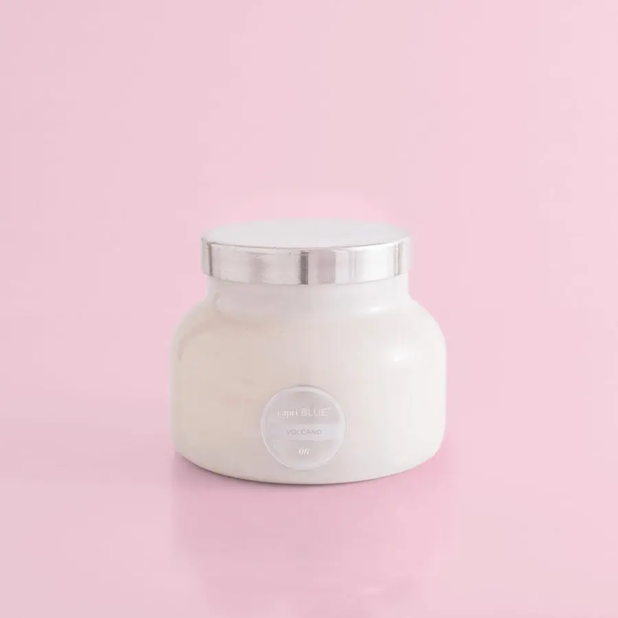 Volcano White Signature Candle, 19 oz