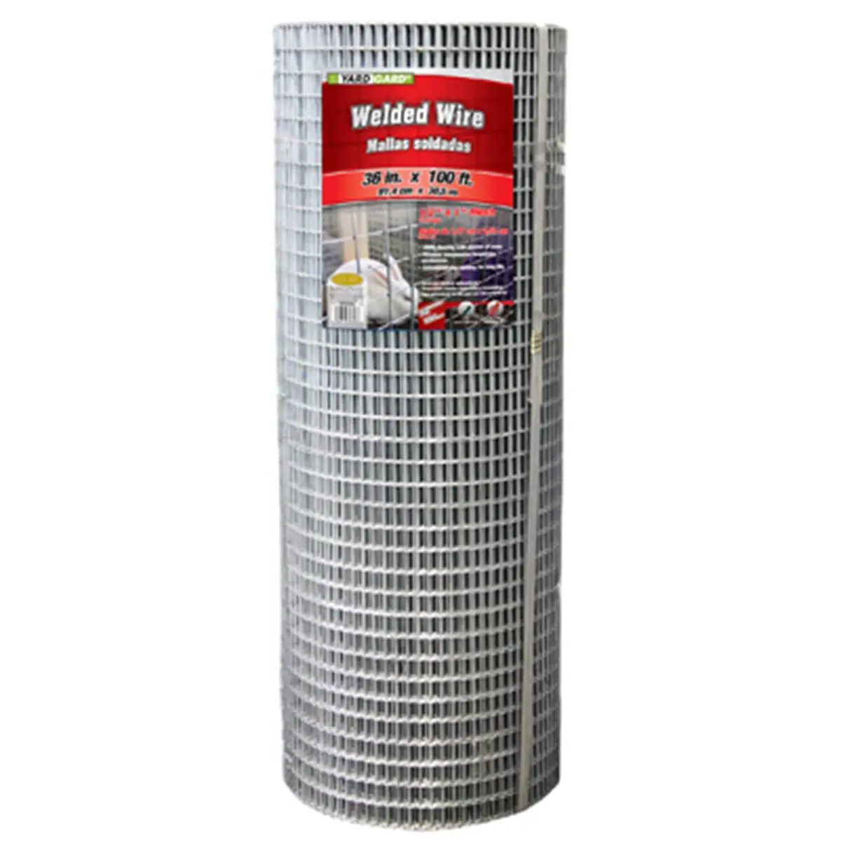 Midwest Air 36 in. x 100 ft. 1 x 0.5 in. Mesh Galvanized Welded Wire