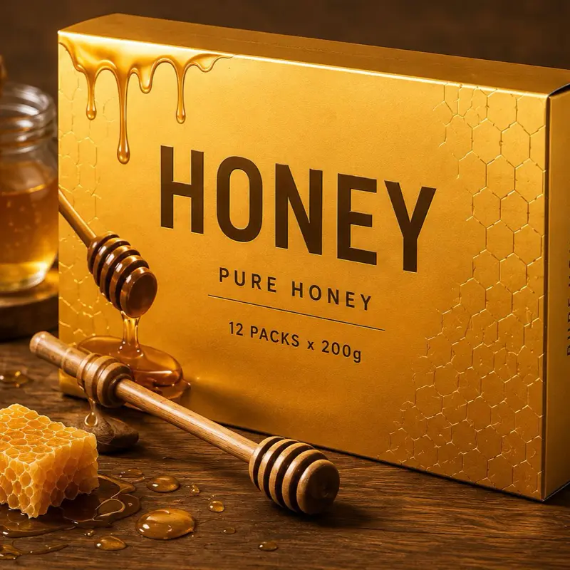 Honey, 12-Packet Bundle (200g Each)