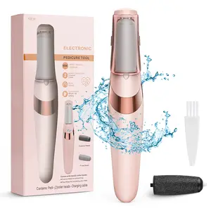 IMOLl Electric Callus Removers for Feet, Electric Foot Callus Remover Pedicure Kits Rechargeable with 2 RollerHeads & Adjustable Speed,  Foot Care Exfoliation,Removes Dry Skin, Makes Feet Smoother, ldeal Gift