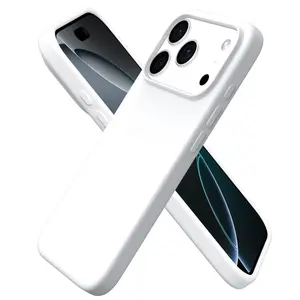 ORNARTO Silicone Case for iphone 17 series, Full-Body Protection for Smartphones, Silky-Soft Touch Cellphone Casing, Shockproof Cover