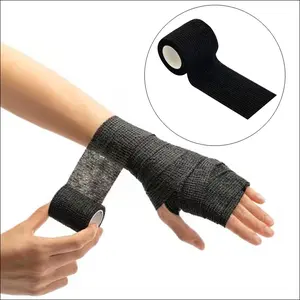 Self-Adhesive Elastic Bandage Rolls, Breathable Non-Stick, Waterproof High Stretch, Adhesive Tape for Sports, Volleyball Tape, Elastic Athletic Tape, Wrist & Ankle Support