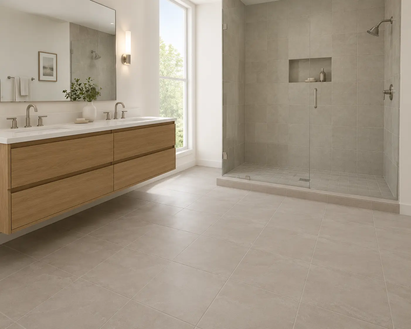 Florida Tile Continent Delta Haze 12" x 12" Porcelain Floor & Wall Tile | Spotlight Savings