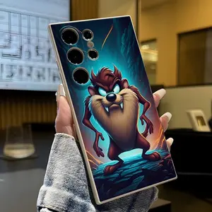 Phone case: Cartoon Taz the Tasmanian Devil Cartoon Phone Case for Galaxy S25/S24/S23/Ultra/Plus/FE Series and iphone 17 16 15 14 13 12 11 17Air plus pro promax, Shockproof with  Protection, Protective Gift