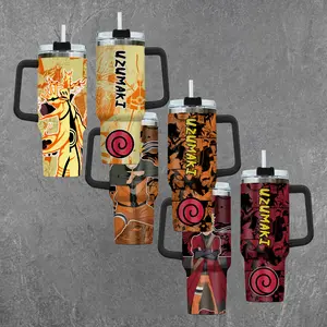 [Narut0] Uzumaki Narrut0 “Seventh Hokage” Jinchuriki of the Nine-Tails 20oz & 40oz Tumbler With Handle – Anime Gaming Stainless Steel Cup, Insulated Iced Coffee Mug, Aesthetic Design, Trendy Drinkware, Fan Favorite, Gift For Otaku & Anime Fans