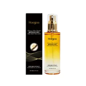 Hoegoa Smooth Hair Essence Oil — gentle nourishment, smooths hair strands for a sleek finish, refreshing daily hair care
