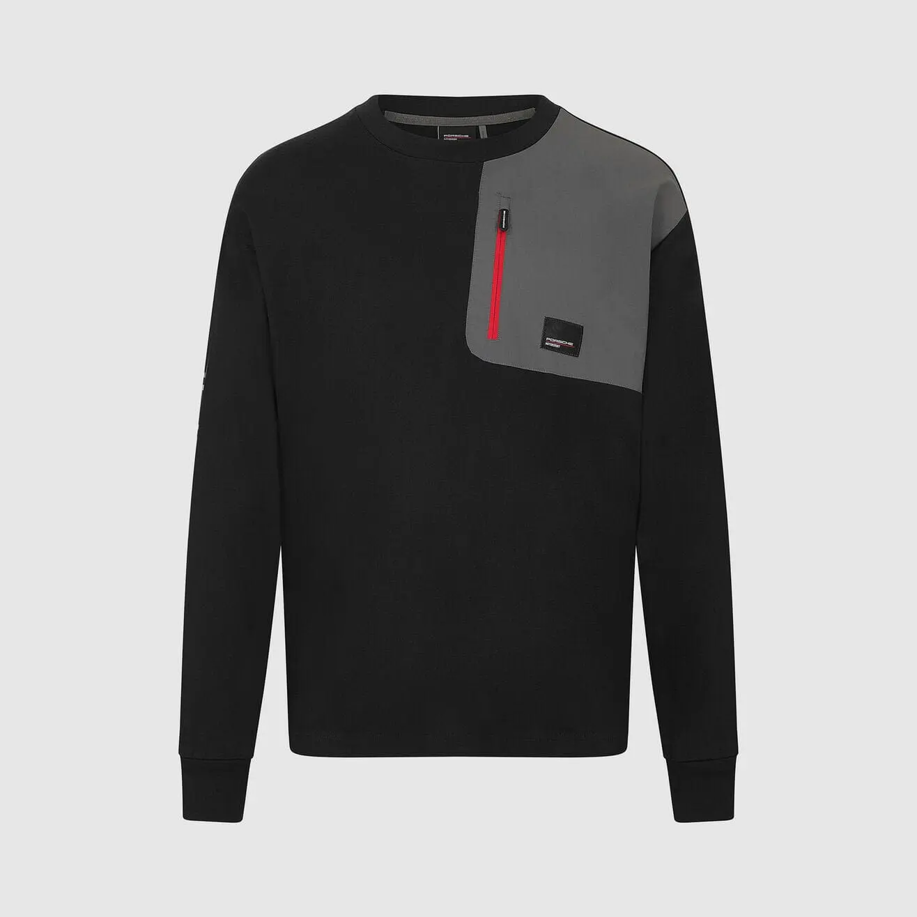 Porsche Motorsport Men's Utility Long Sleeve T-Shirt - Black