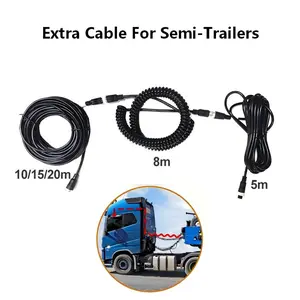 4 Pin Backup Camera Aviation Extension Cable,Coined Aviation Cable For Semi-trailer Truck