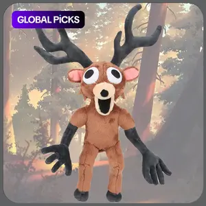 99 Nights In The Forest Deer Plush Soft Stuffed Animal Game Peripheral The Deer Birthday Xmas Halloween Gift Toys for Kids Decor Cuddly Stuffed Animal Soft Huggable #GLOBAL PICKS