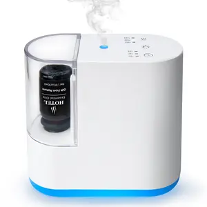 Waterless Essential Oil Diffuser, Cordless, Any Brand Oil Compatible, Covers Up to 700 Sqft, 200 Hours Long-Lasting Battery, Silent Design, 7 Color LED Light, 1/2/4H Timer, 3 Mist Levels, For Multi-Scene Use & Gift Giving, Includes 1 Luxury Hotel Scent