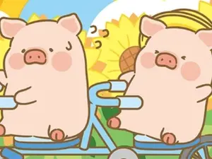 Lulu Pig Travel Series Plush Toys-Only Live（uju_toys）