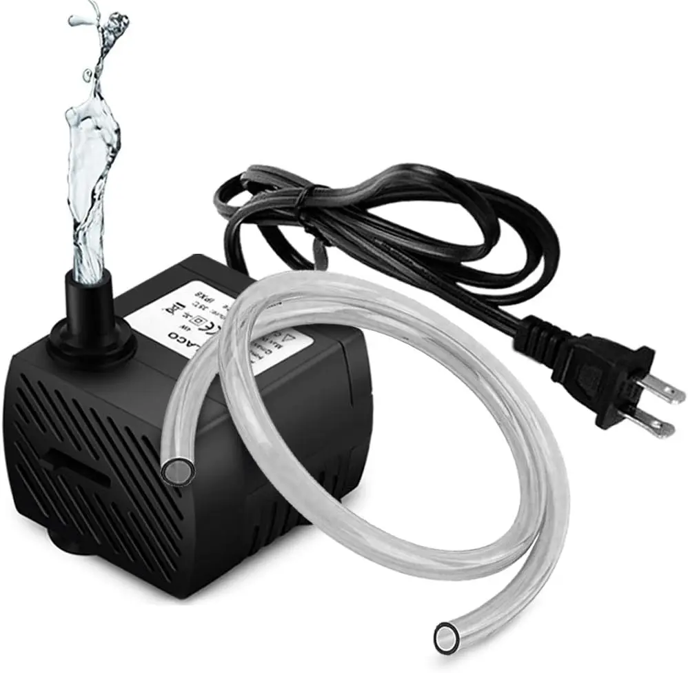 95GPH 5W Mini Submersible Water Pump for Aquarium Fish Tank, Pond, Fountain, Hydroponics 95GPH 5W Mini Submersible Water Pump for Aquarium Fish Tank, Pond, Fountain, Hydroponics