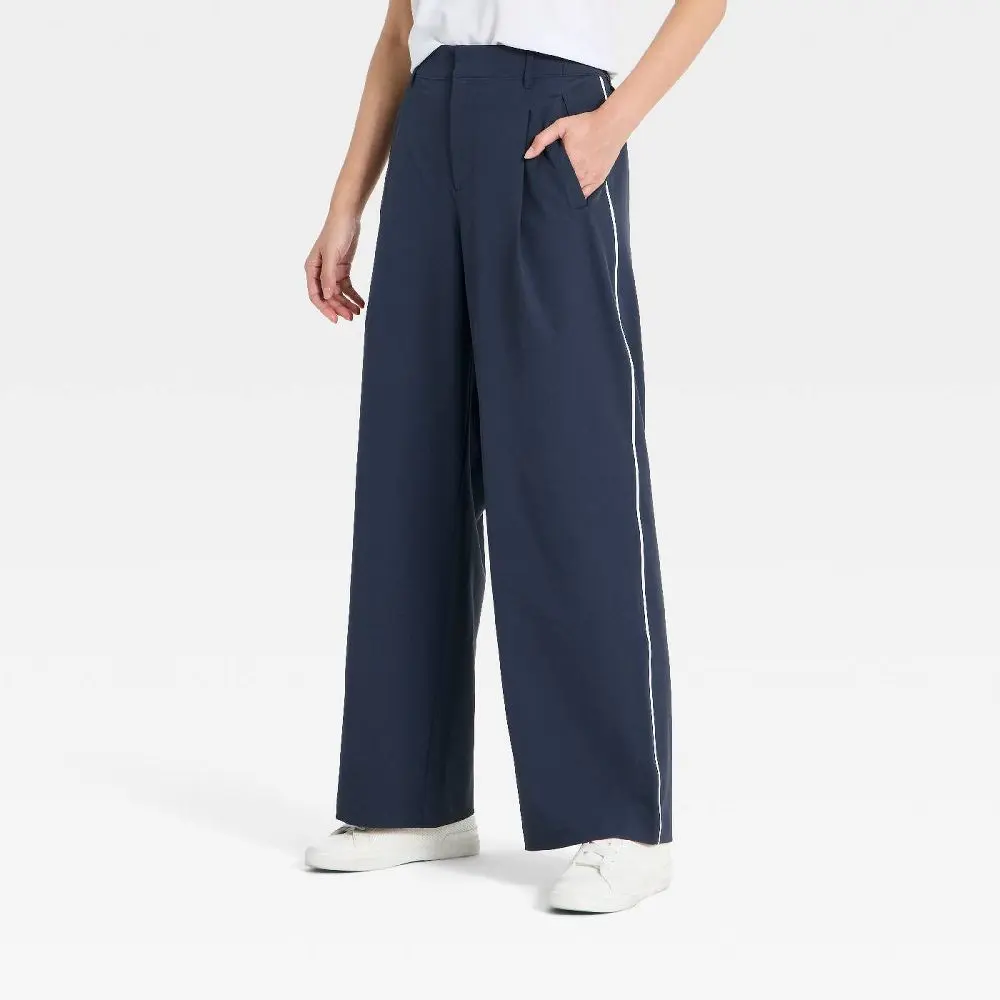 Women's High-Rise Full-Length Moisture-Wick Athletic Bottoms - All In Motion, Golf Apparel, Golf Clothing