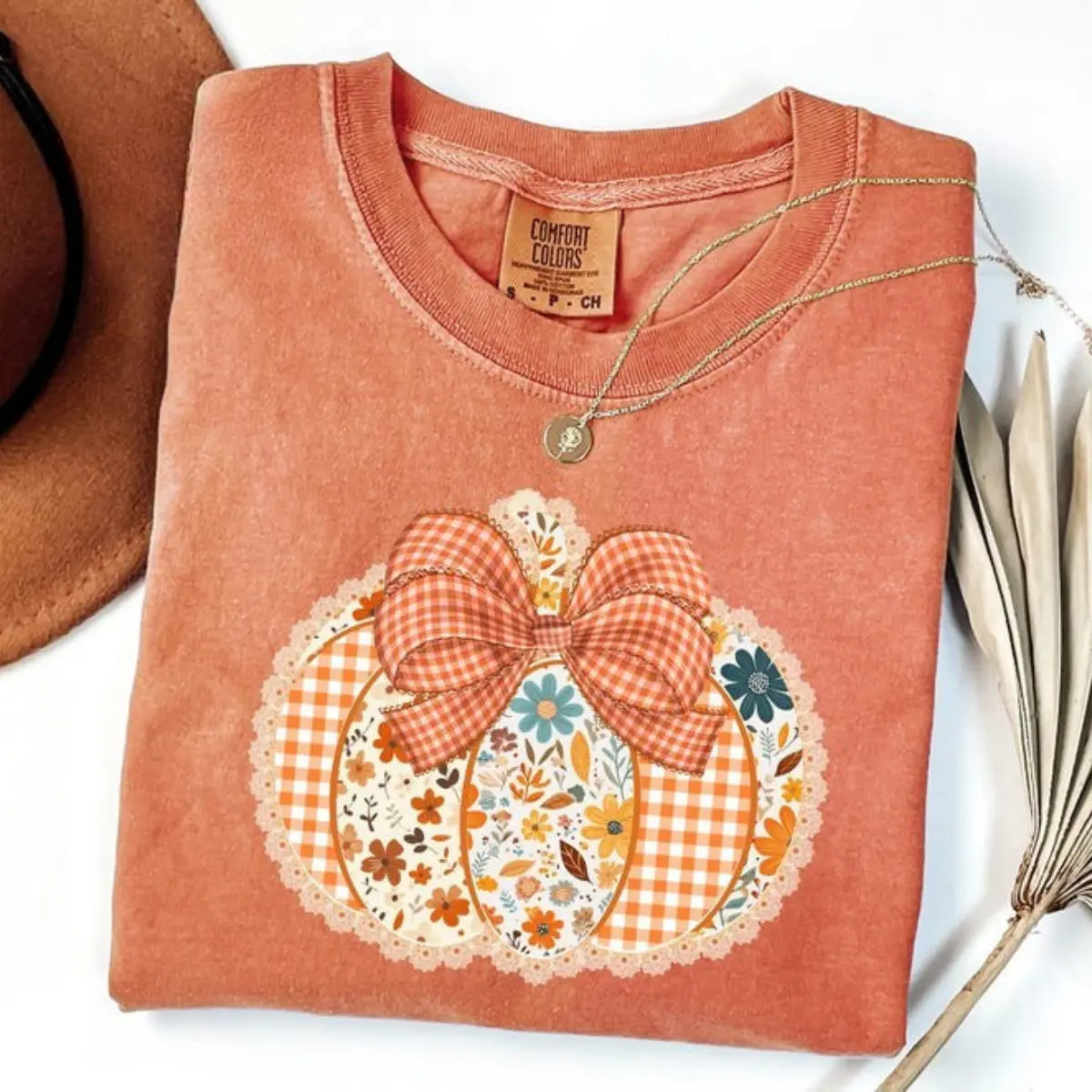 Comfort Colors Farm Fresh Pumpkins Hand Picked Daily Tshirt, Pumpkin Sweatshirt, Pumpkin Season Tee, Fall Season Shirt, Fall Autumn Thanksgiving, halloween gift, halloween sweater
