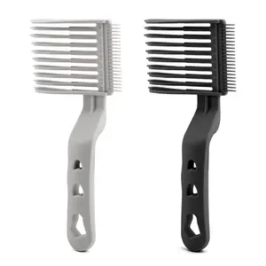 Fade Combs, 2 Pack Professional Hair Barber Blend & Fade Comb, Hair Cutting Guide Tools for Home & Salon Use