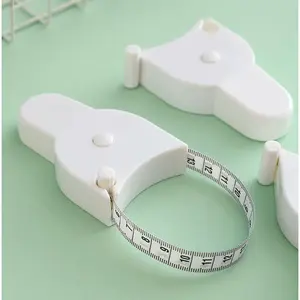 Body Measuring Tape 60 InchWhite,3D Automatic Lock forAccurate Waist/Hip Measurements