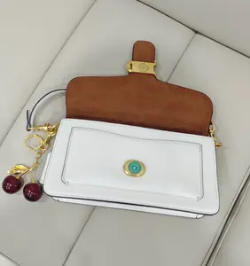Women's Baguette Shoulder Bag, Premium Pebbled Vegan Leather Underarm Purse, Minimalist Flap Crossbody Bag with Retro Gold Hardware, French Style Small Satchel for Work & Travel, Elegant Gift for Her