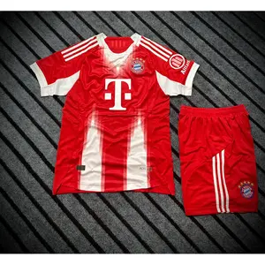 FC Bayern 2025/2026 Home Football Kit – Premium Polyester Fabric, Match-Fit Cut
