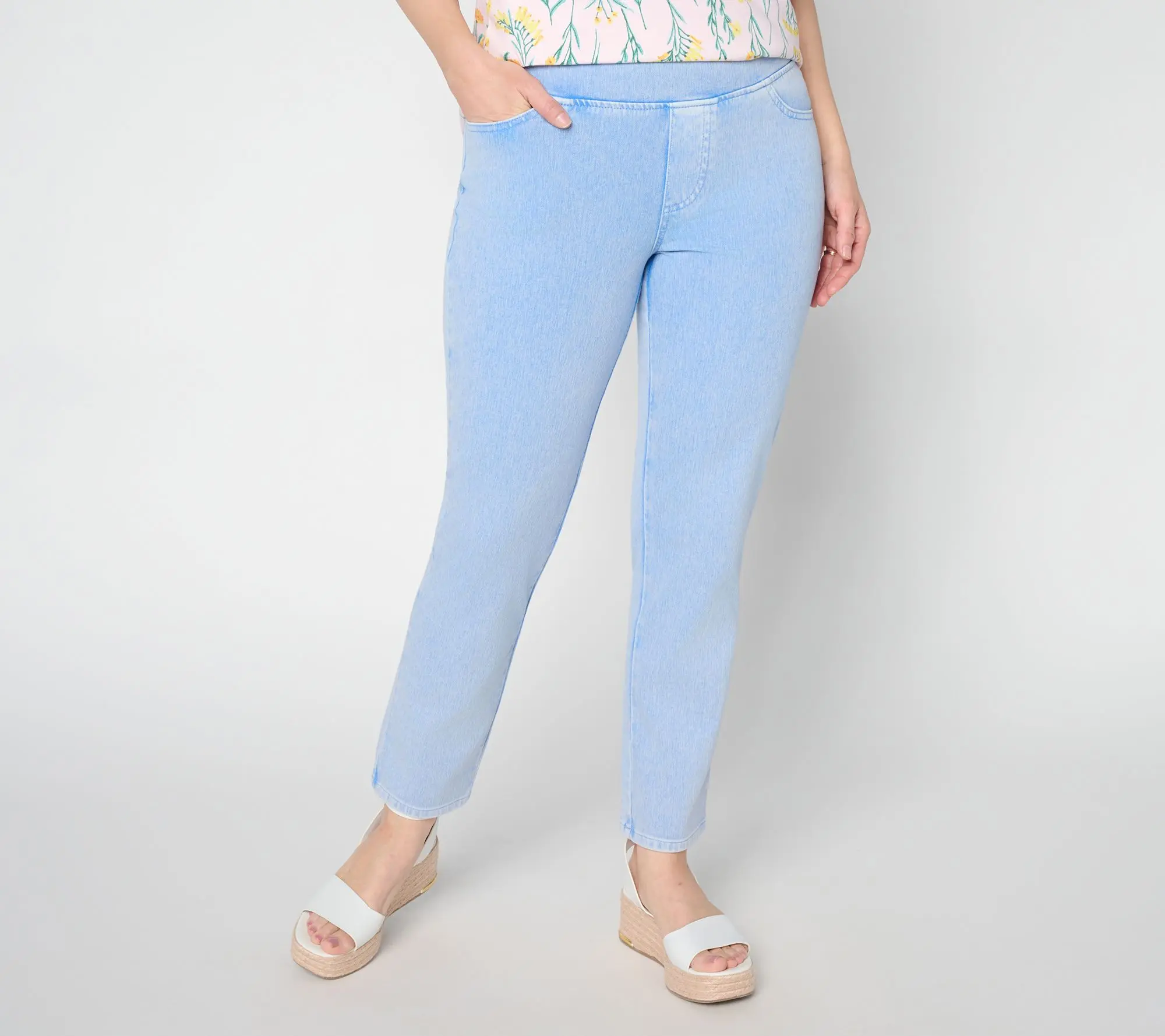 Belle Beach by Kim Gravel Regular Delray Denim Ankle Jean