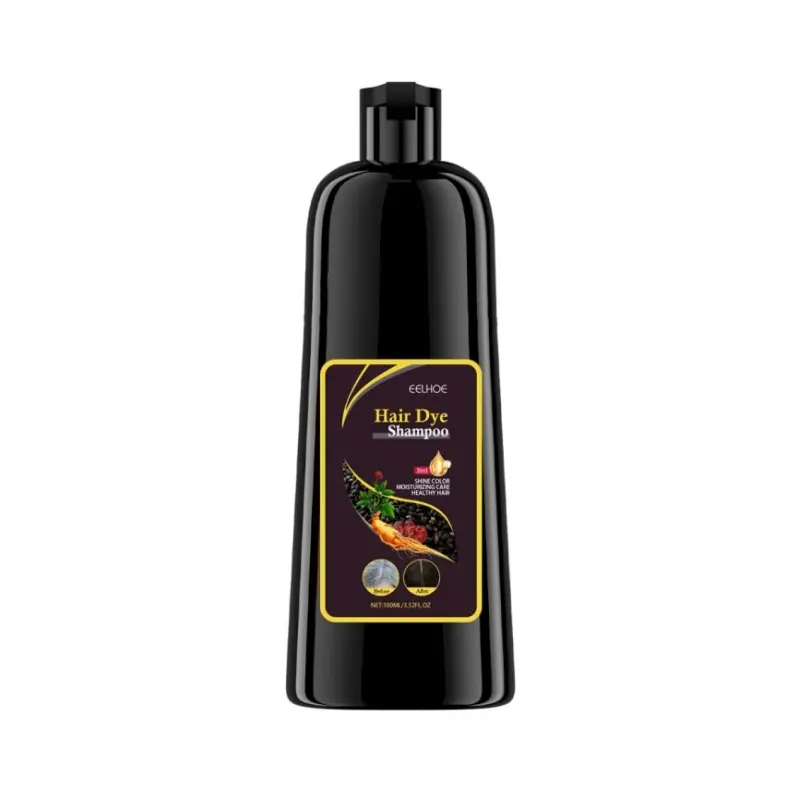 EELH Herbal Hair Darkening Shampoo - Nourishing Repair for Soft Shiny Hair