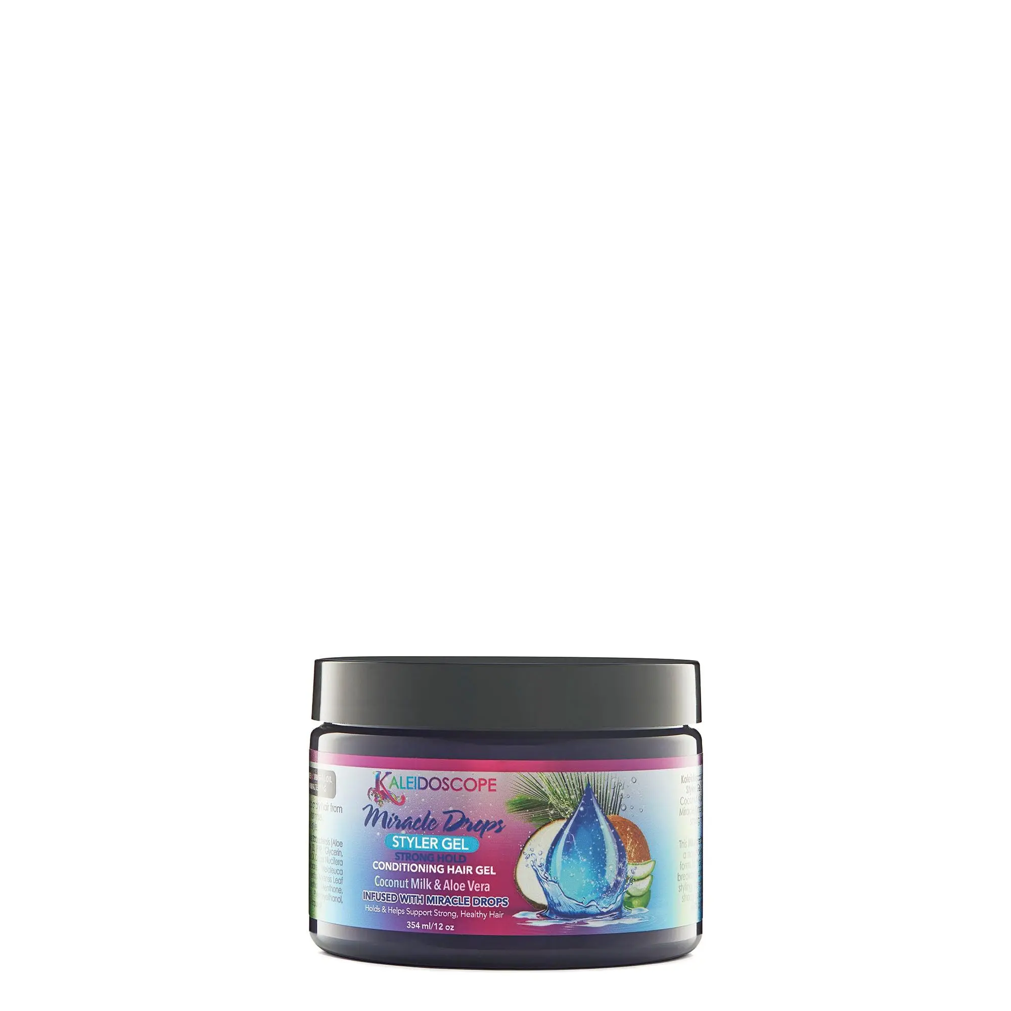 Miracle Drops Styler Gel - Conditioning Hair Gel 12oz