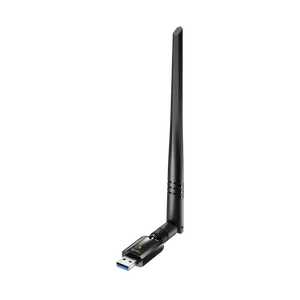 Cudy WU1400 AC1300 Dual Band WiFi 5 Adapter with 5dBi High-Gain Detachable Antenna & USB 3.0