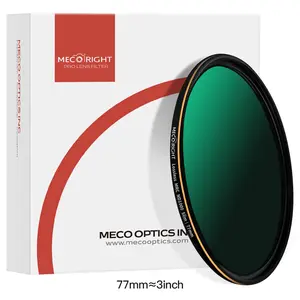 MECO Lossless MRC ND Filters ND8 16 1000 Suitable for mirrorless and DSLR camera lenses such as Canon Fujifilm Sony Nikon etc 37 40.5 43 46 49 52 55 58 62 67 72 77 82 86 95 105mm Neutral Density Filter No vignetting Three-proof